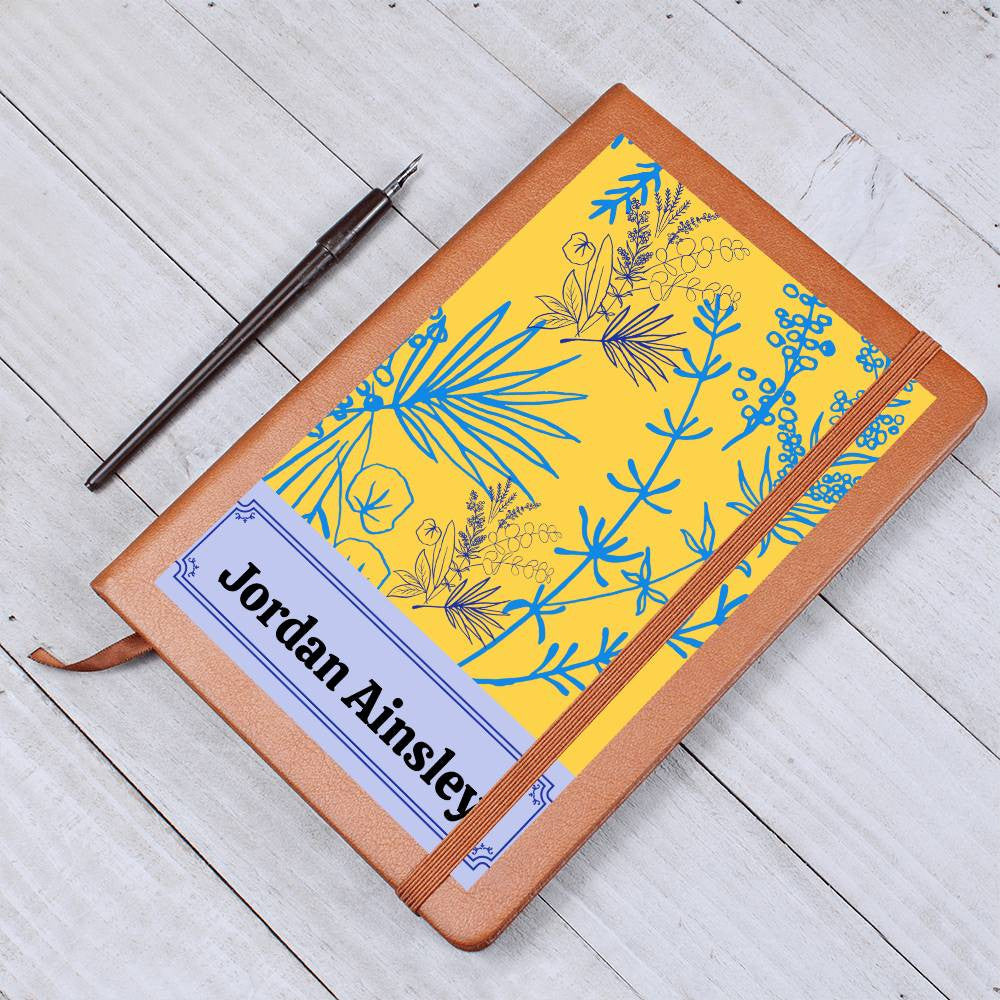 Personalized Journal, Custom Journal, Engraved Lined Journal, Name Diary Journal ,Graphic Journal, Vegan Leather Journal mothersdaygift,1st mothers day,Custom Gift