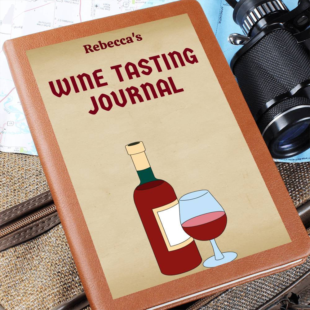 Wine Journal ,Wine Tasting Guide, Wine Notes, Wine Cellar Log, Tasting Journal, Personalized Wine Notebook