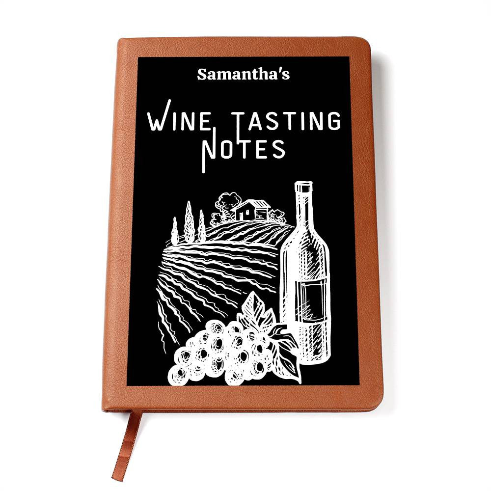 Winery Tasting Journal, Wine book, Wineries, Wine gift, notebook, bridesmaid gift, unique, birthday, anniversary, christmas stocking, mother