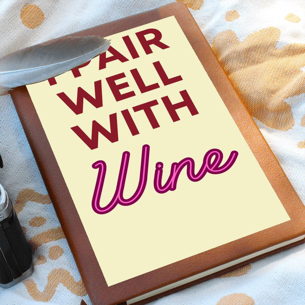 Wine Lovers Gift, Wine Tasting Journal, Wine Notebook,Gift For Wife, Gift For Best Friend,Birthday Gift