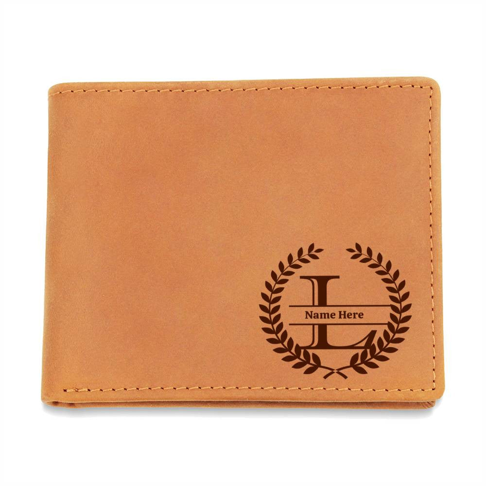 Personalized Wallet,Men Leather Wallet,Gift for Him,Monogram Wallet,Fathers Day Gift,Engraved Boyfriend Gift,Groomsmen Gift