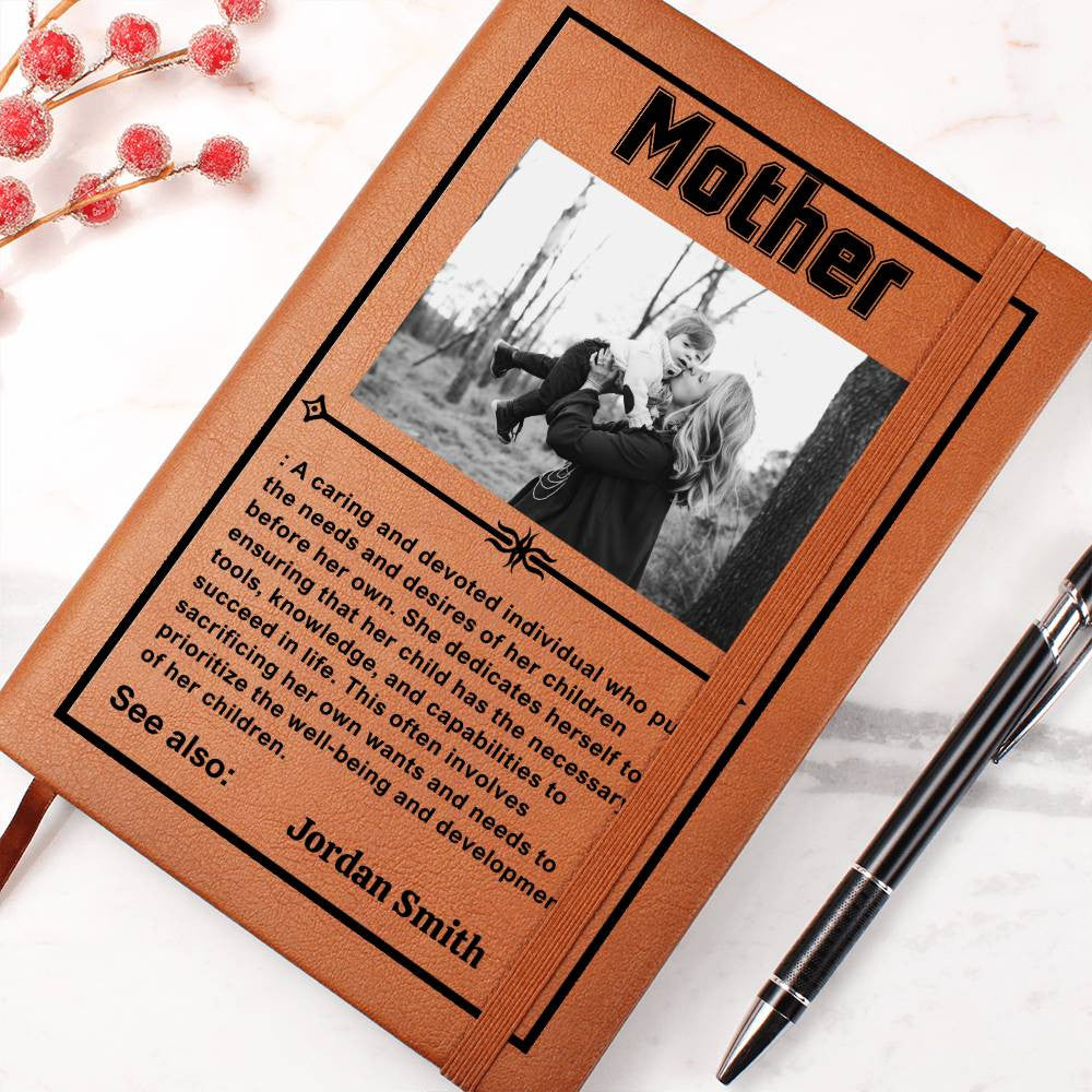 Mother Personalized Photo Difference Maker Journal,Thank You Gift,Graduation Birthday,Coworker Gift,Congratulations Gift,Mentor Appreciate