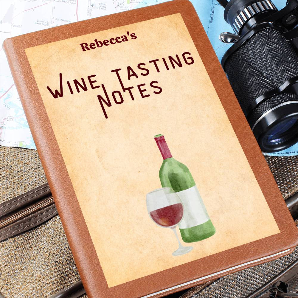 Wine Journal ,Wine Tasting Guide, Wine Notes, Wine Cellar Log, Tasting Journal, Personalized Wine Notebook