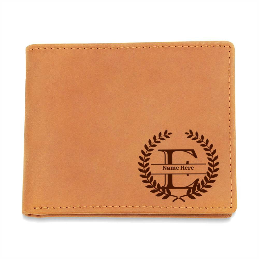 Personalized Wallet,Men Leather Wallet,Gift for Him,Monogram Wallet,Fathers Day Gift,Engraved Boyfriend Gift,Groomsmen Gift