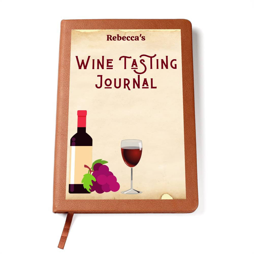 Wine Journal ,Wine Tasting Guide, Wine Notes, Wine Cellar Log, Tasting Journal, Personalized Wine Notebook