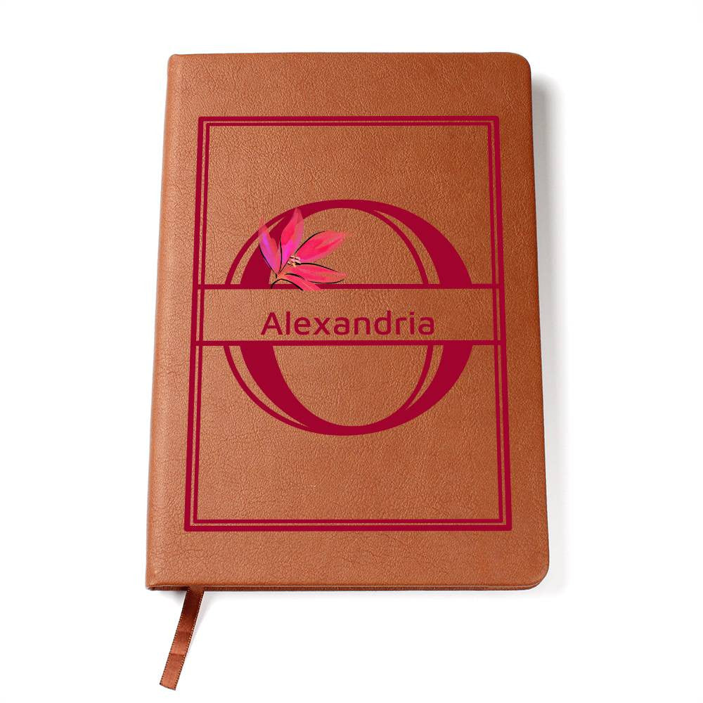 Personalized Leather Journal-Notebook