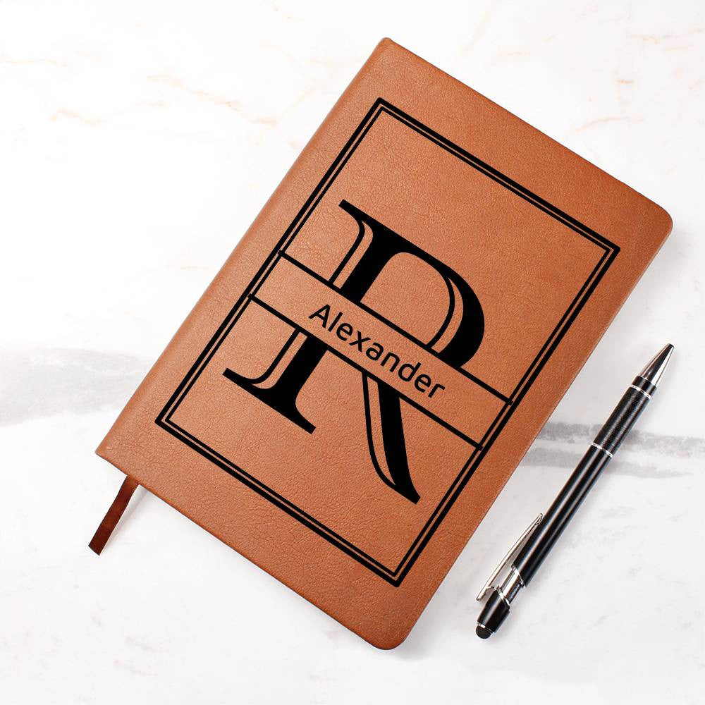 Personalized Leather Journal-Notebook