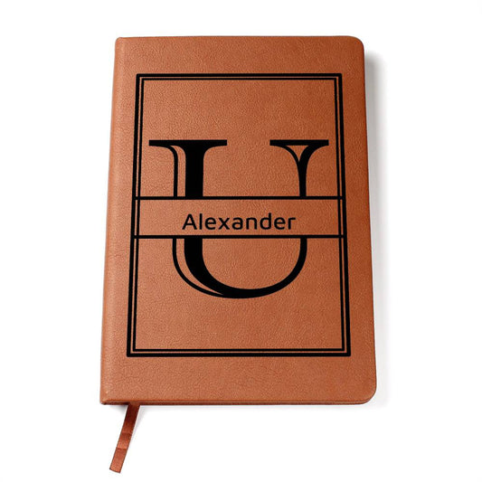 Personalized Leather Journal-Notebook