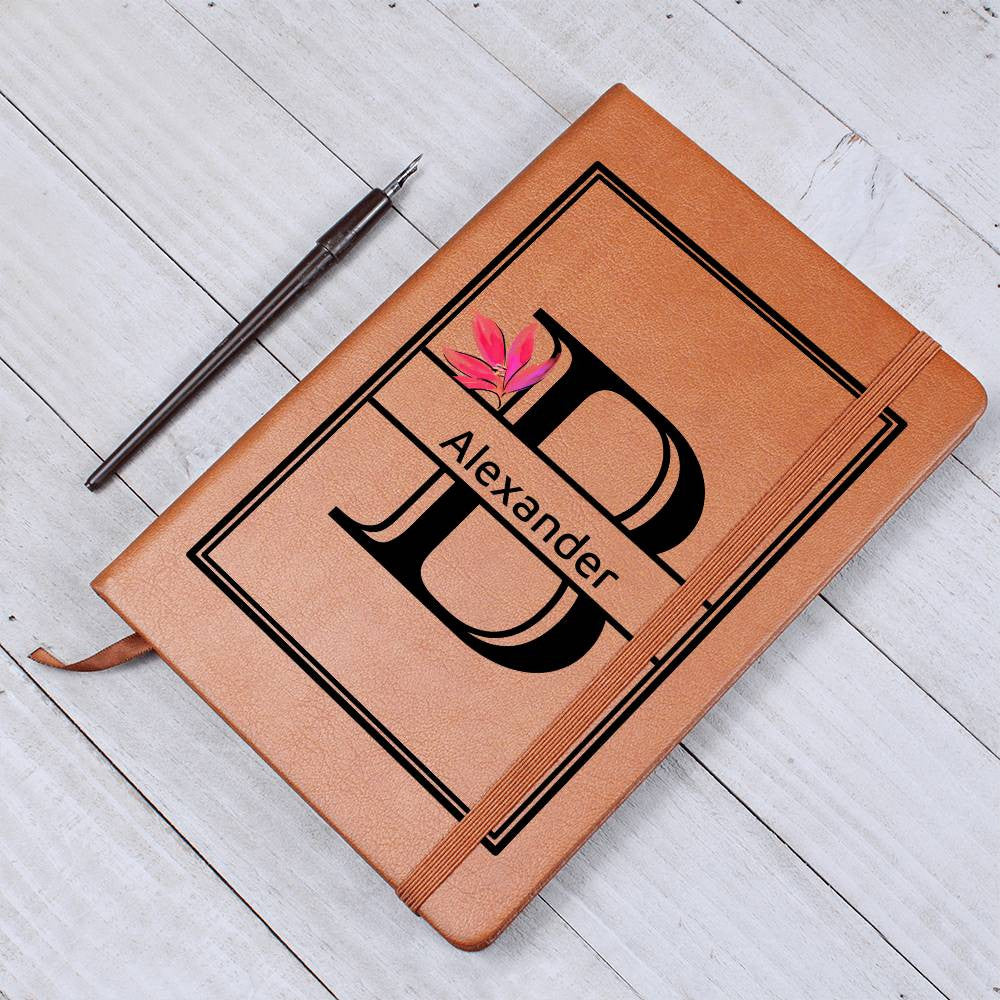 Personalized Leather Journal-Notebook