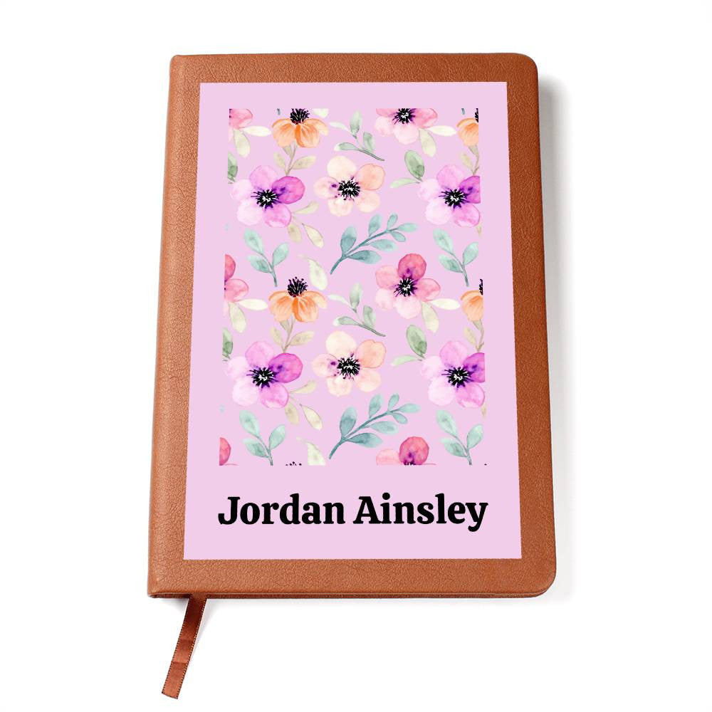 Personalized Leather Journal-Notebook