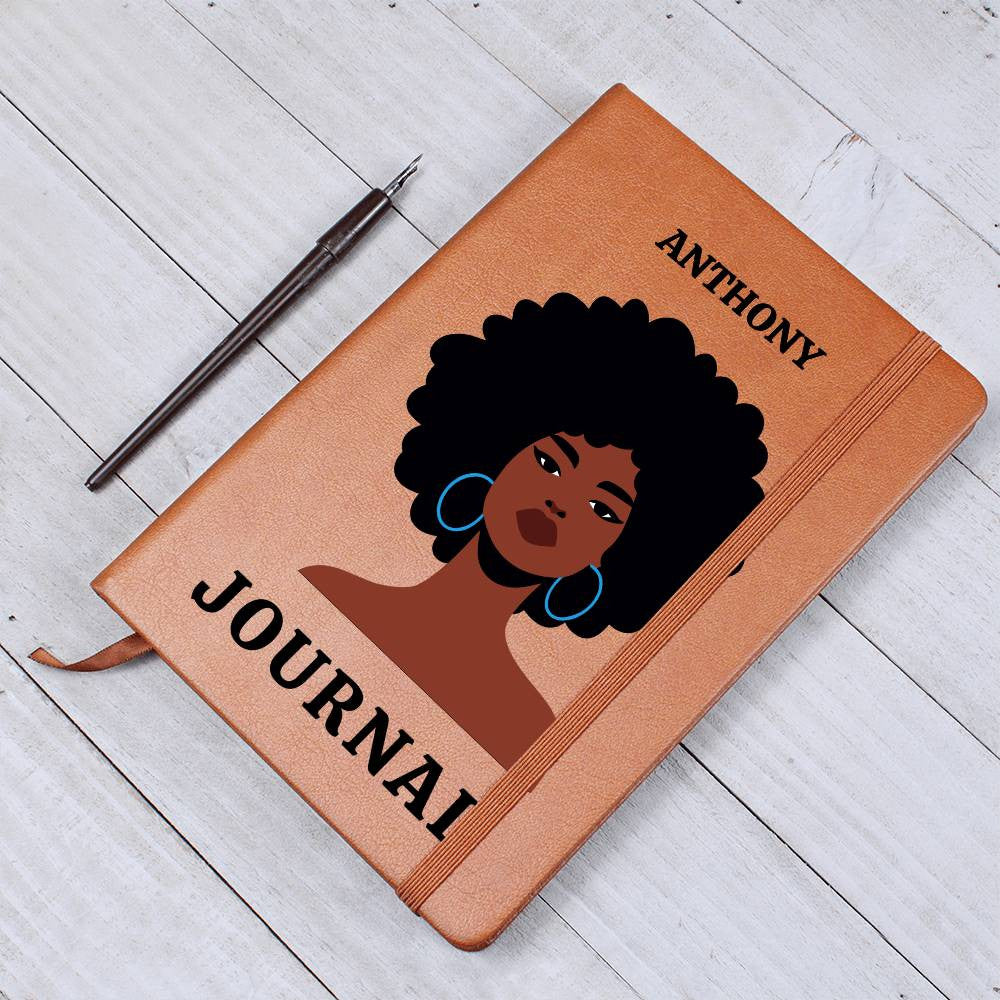 Personalized Leather Journal-Notebook