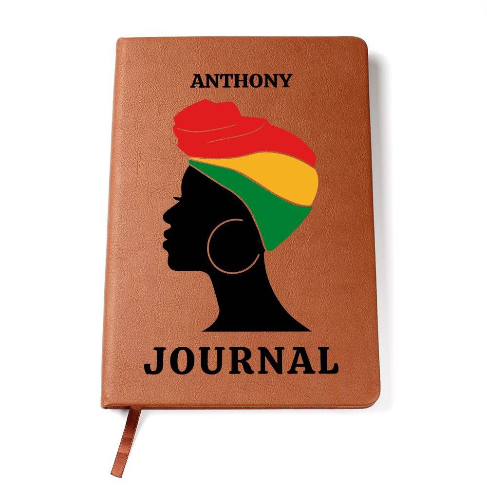 Personalized Leather Journal-Notebook