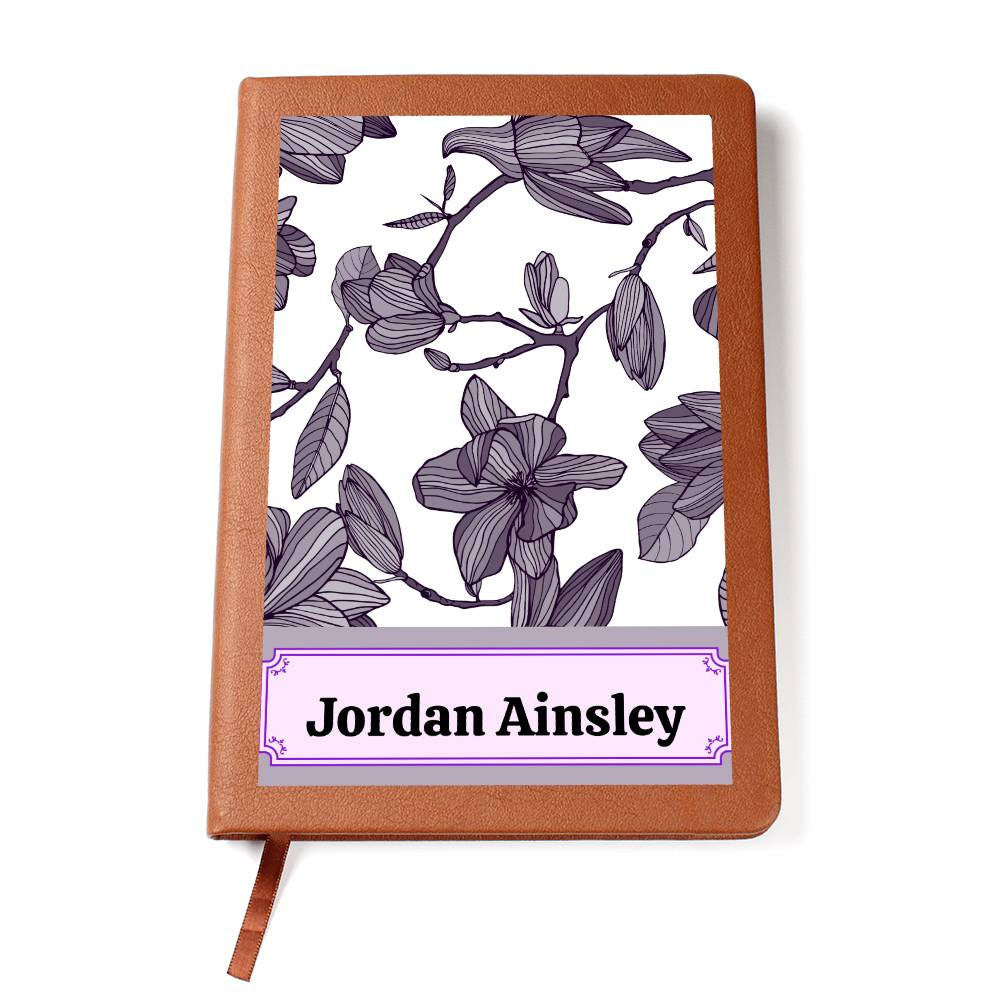 Personalized Leather Journal-Notebook