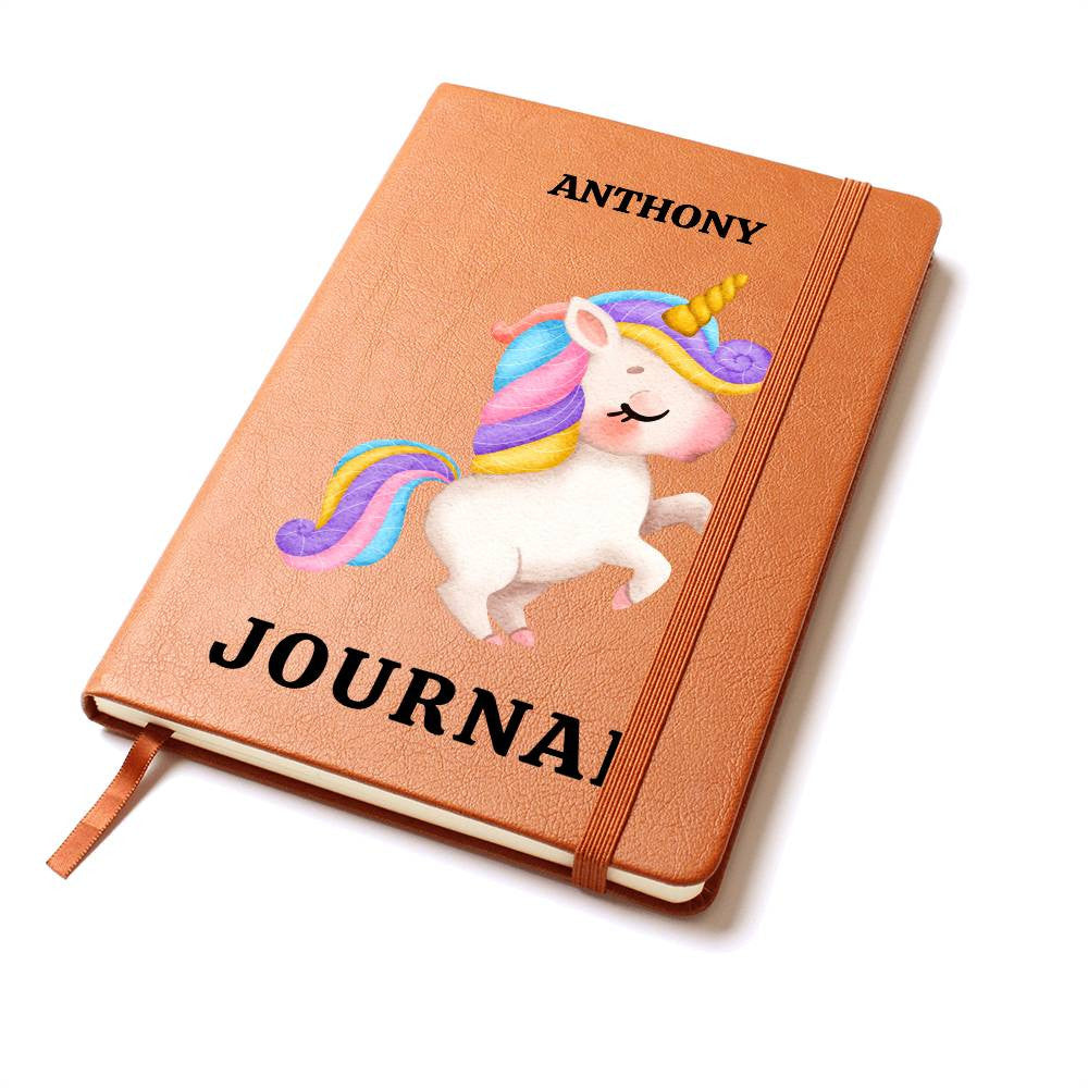 Personalized Leather Journal-Notebook