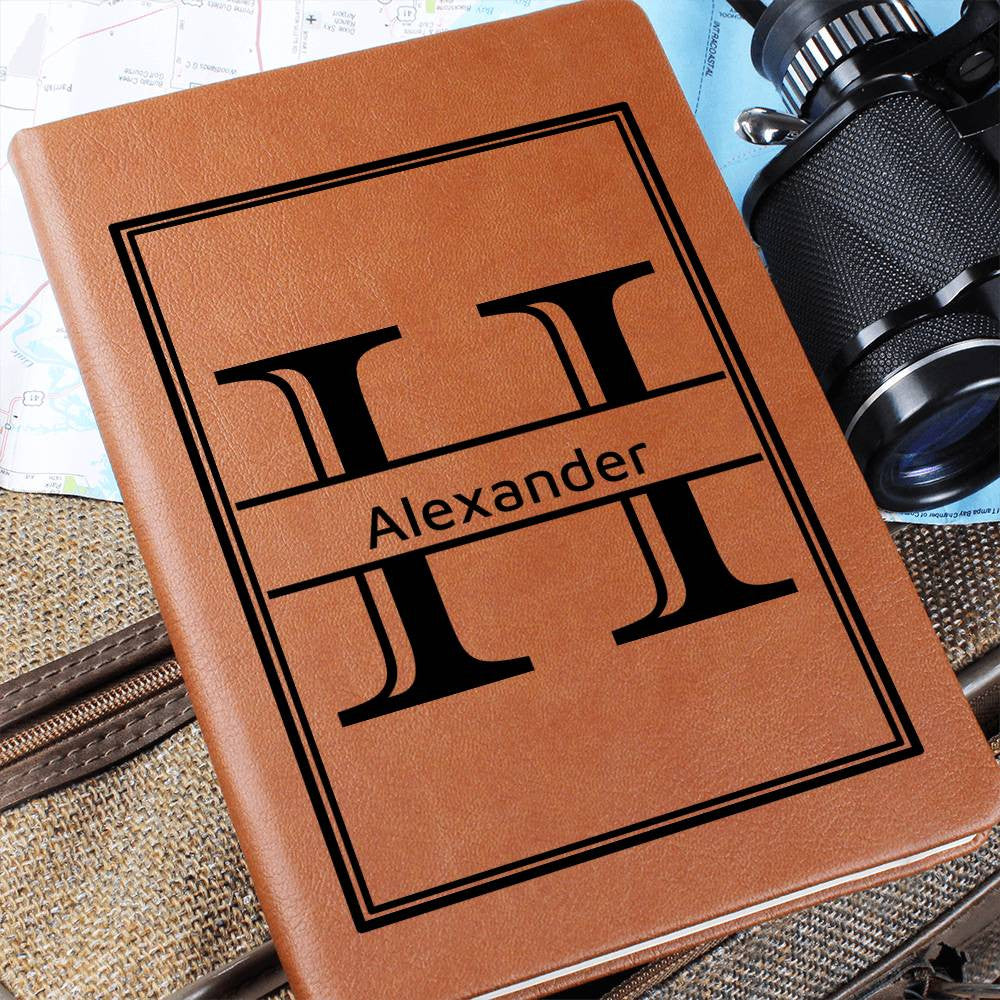 Personalized Leather Journal-Notebook