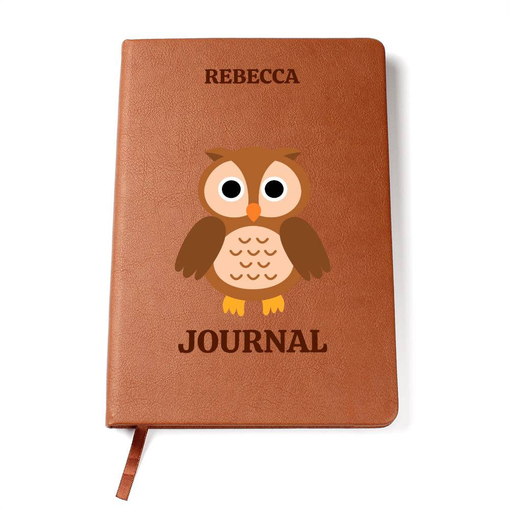 Personalized Leather Journal-Notebook