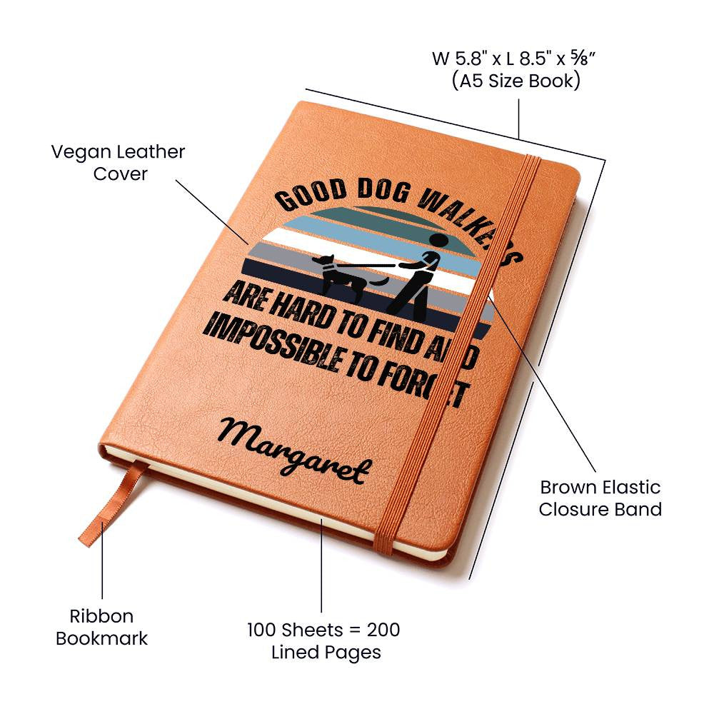 Personalized Leather Journal-Notebook