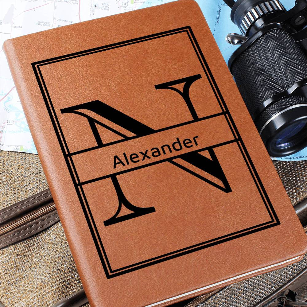 Personalized Leather Journal-Notebook