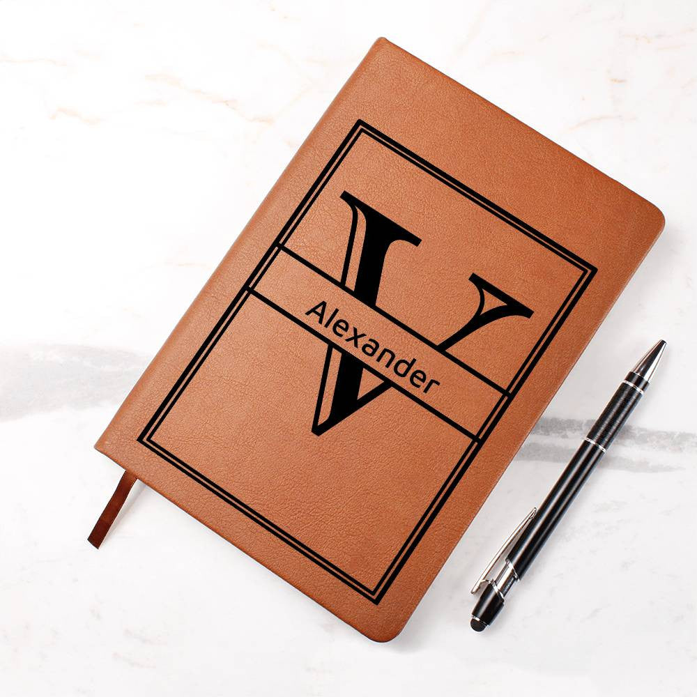 Personalized Leather Journal-Notebook