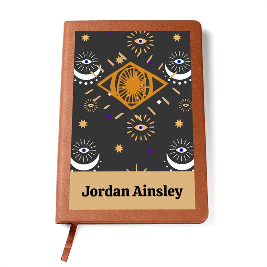 Personalized Leather Journal-Notebook