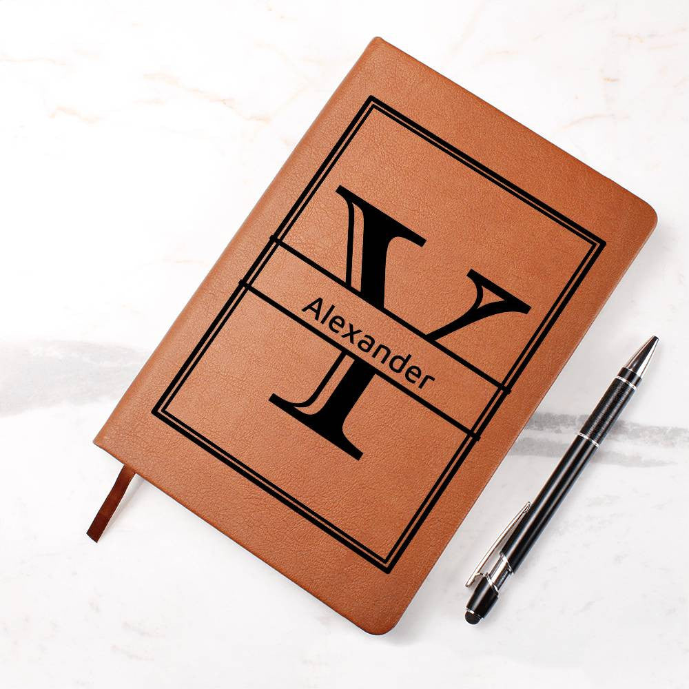 Personalized Leather Journal-Notebook