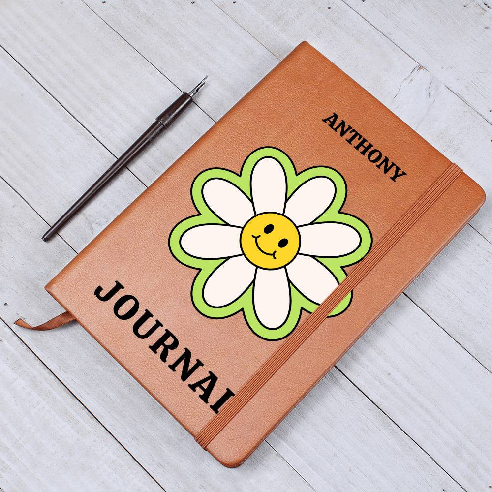 Personalized Leather Journal-Notebook