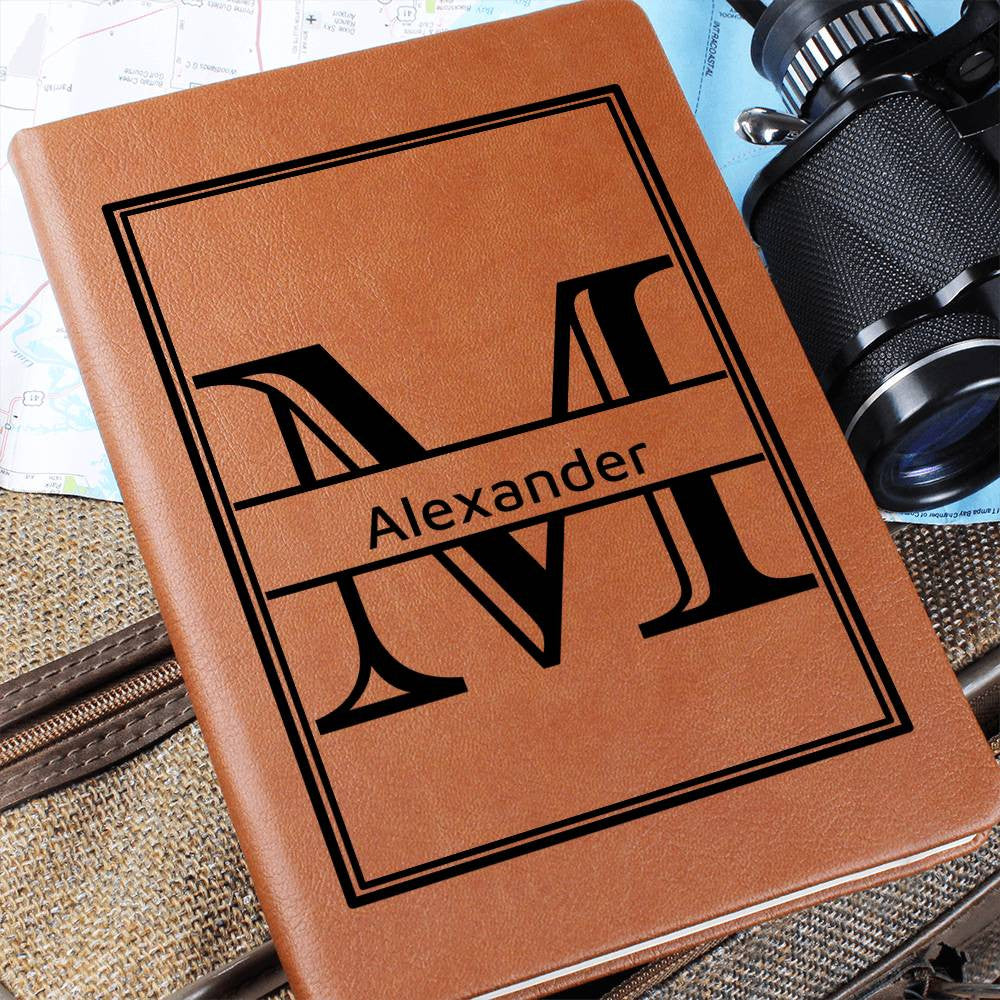 Personalized Leather Journal-Notebook