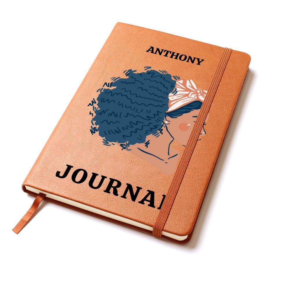 Personalized Leather Journal-Notebook