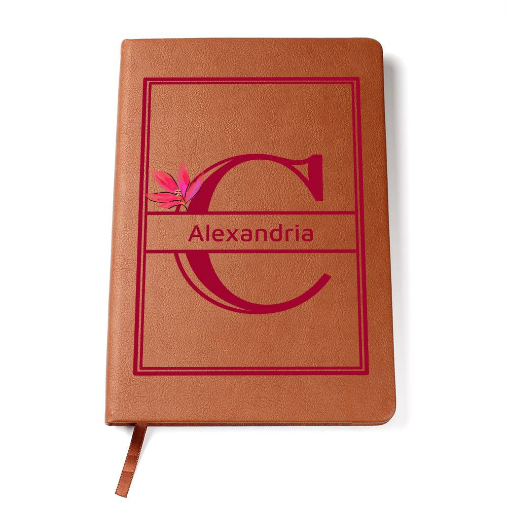 Personalized Leather Journal-Notebook