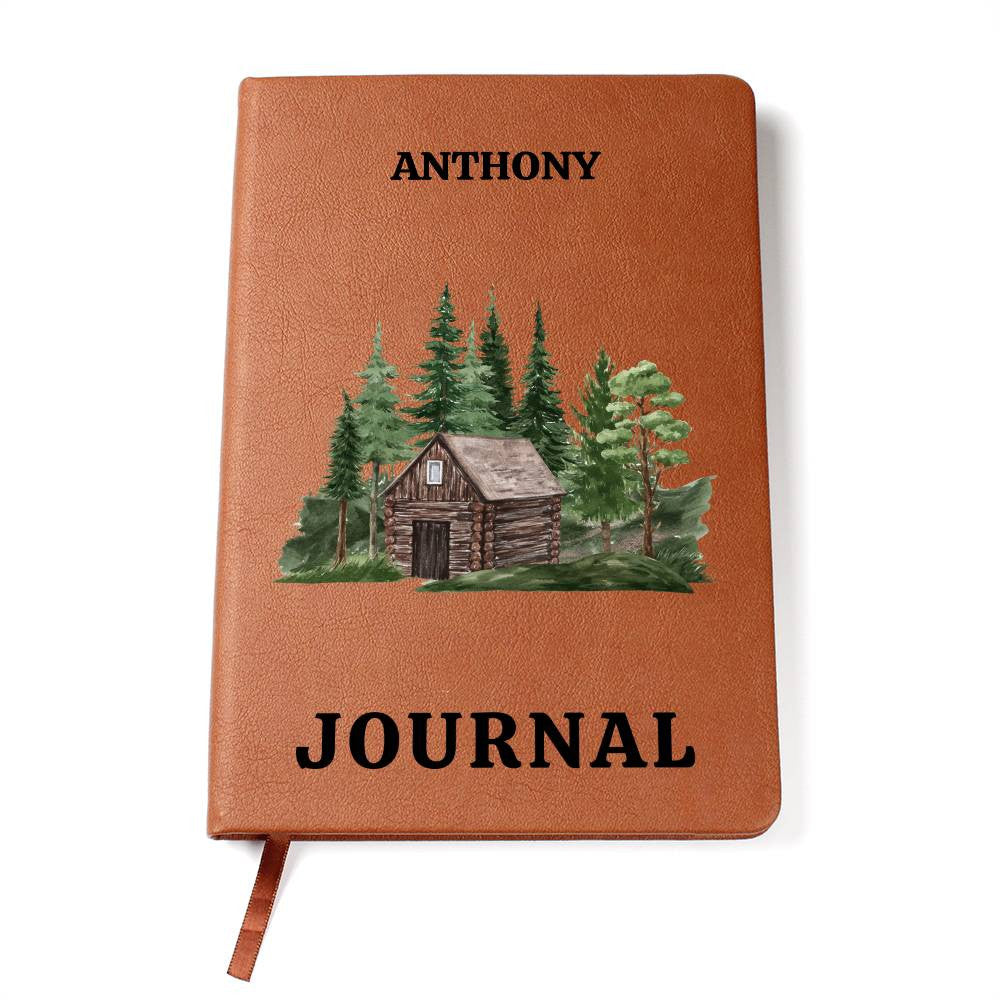 Personalized Leather Journal-Notebook