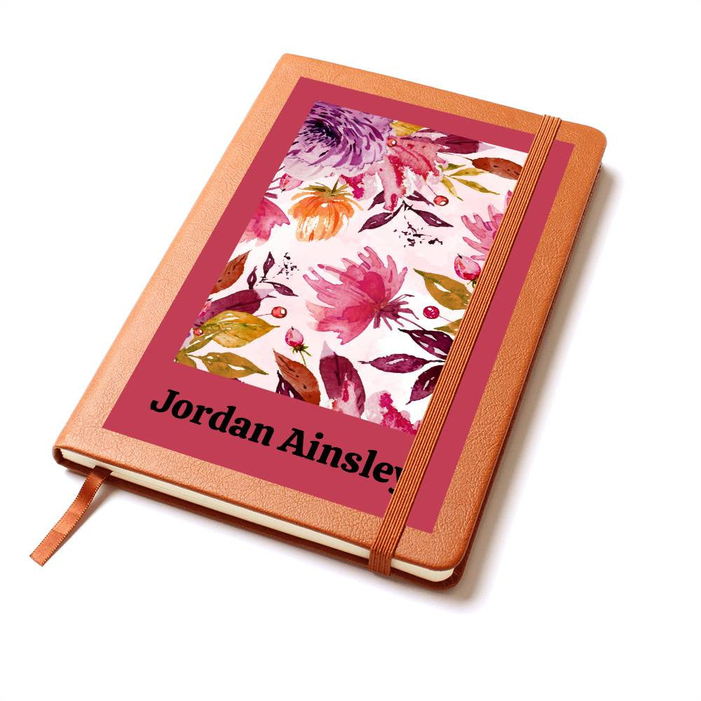 Personalized Leather Journal-Notebook