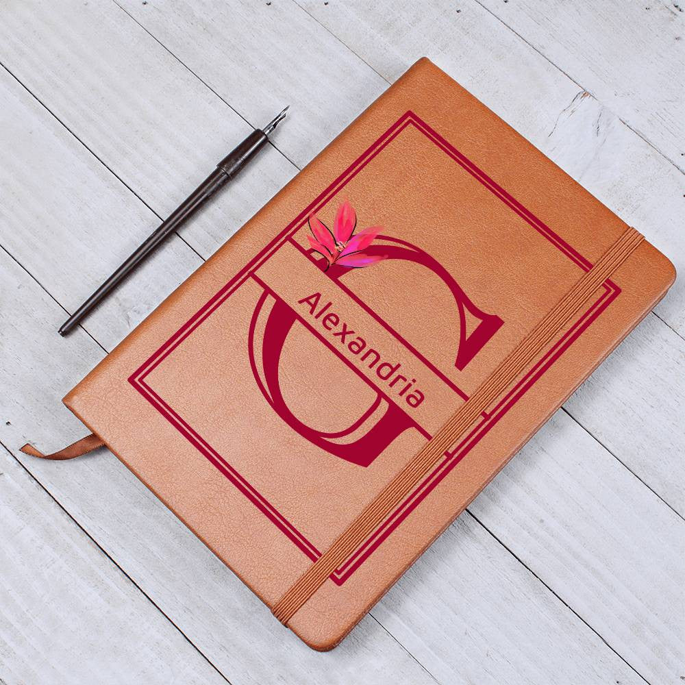 Personalized Leather Journal-Notebook