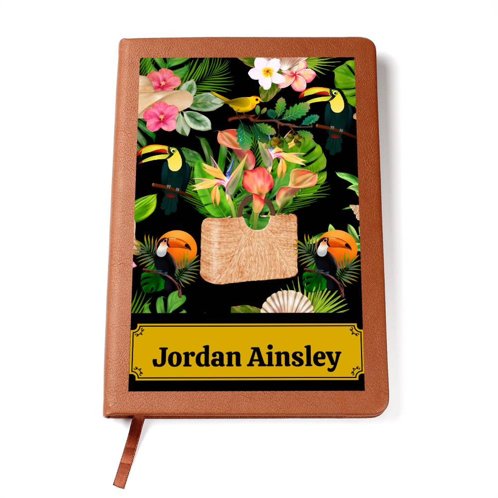 Personalized Leather Journal-Notebook