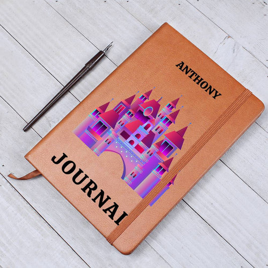 Personalized Leather Journal-Notebook