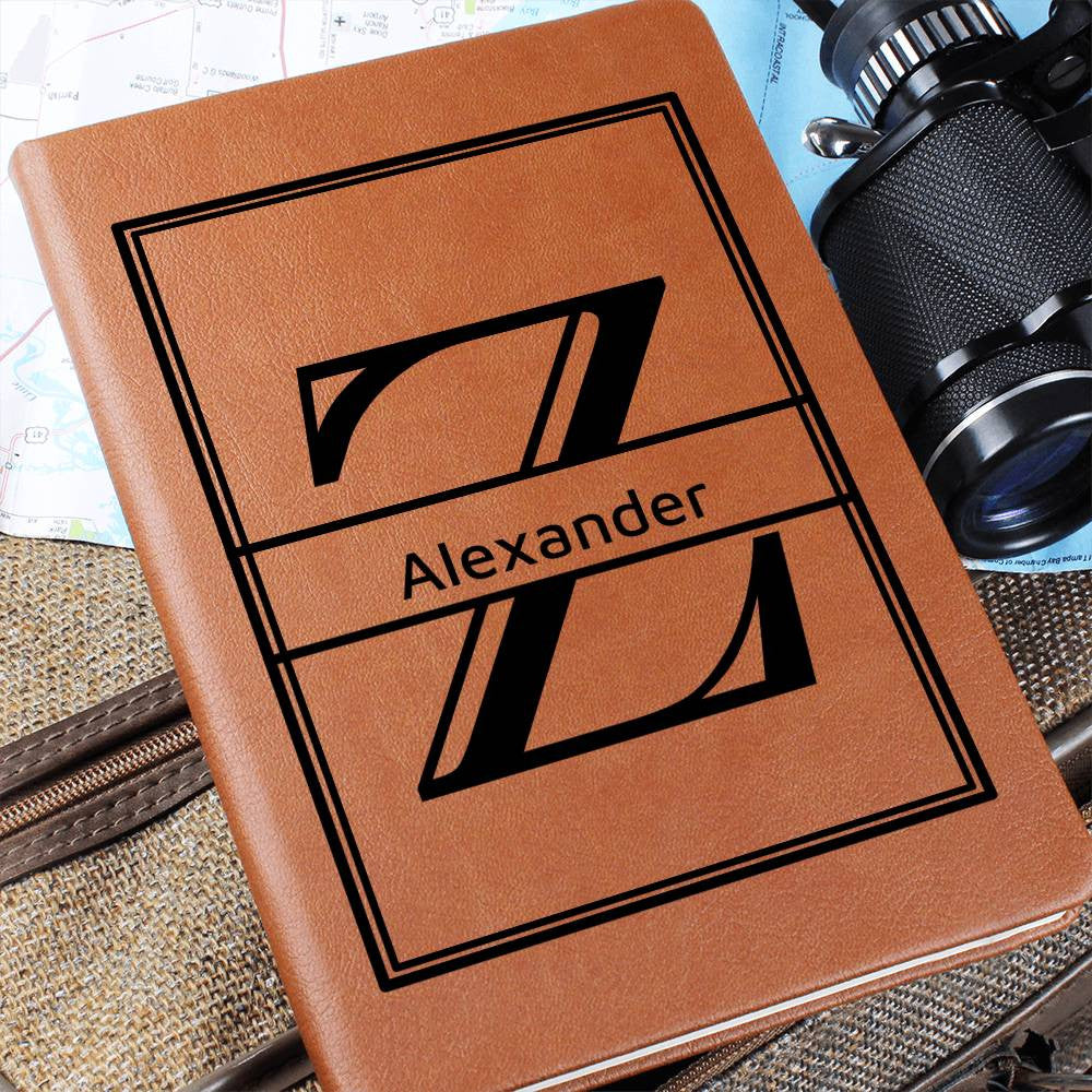 Personalized Leather Journal-Notebook