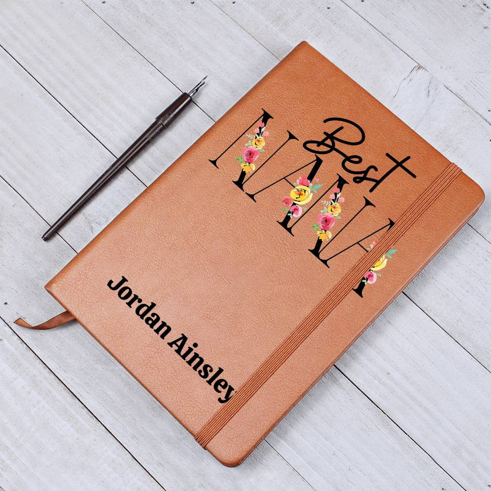 Personalized Leather Journal-Notebook