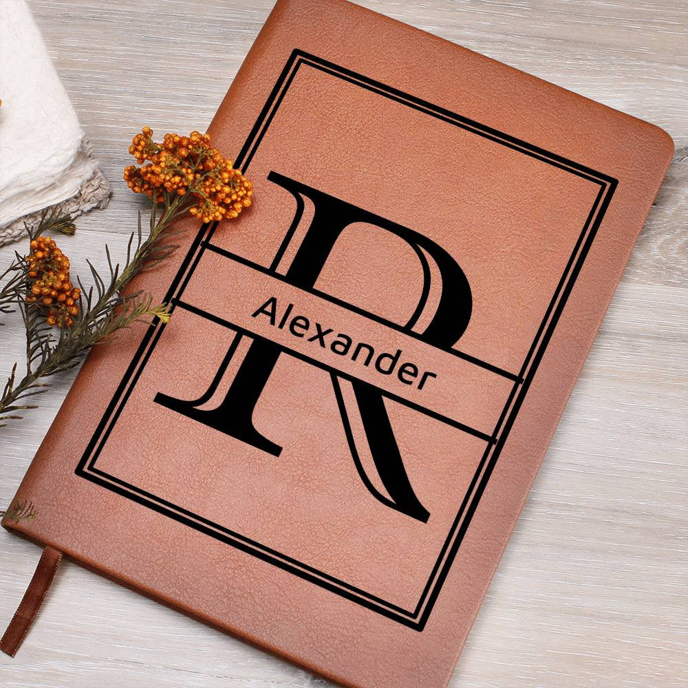 Personalized Leather Journal-Notebook