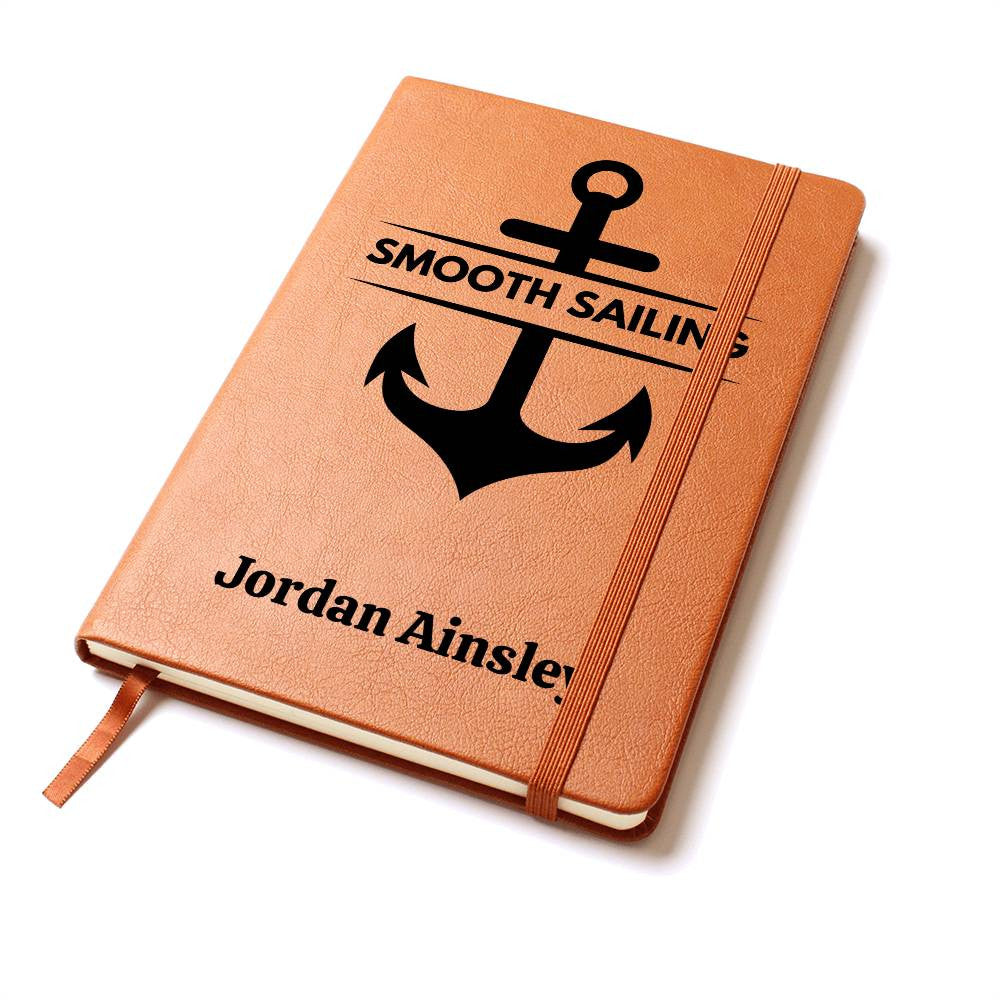 Personalized Leather Journal-Notebook