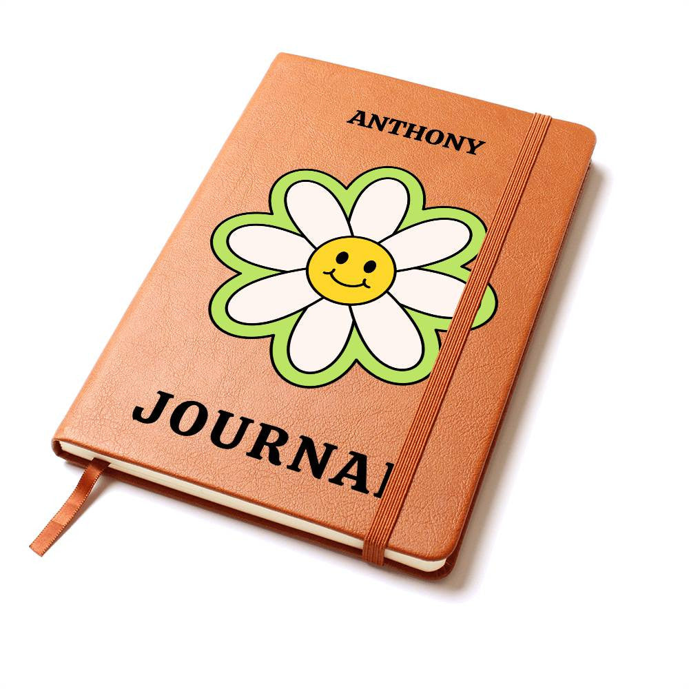 Personalized Leather Journal-Notebook