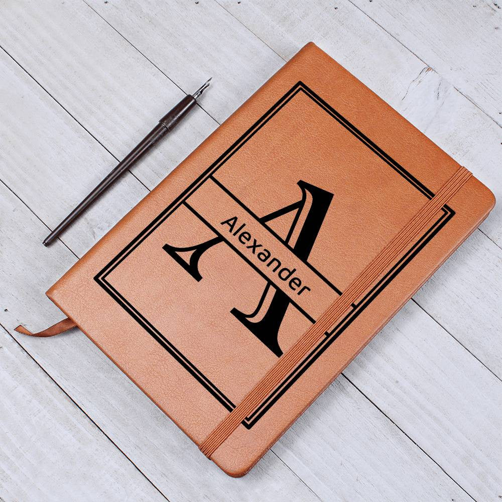 Personalized Leather Journal-Notebook