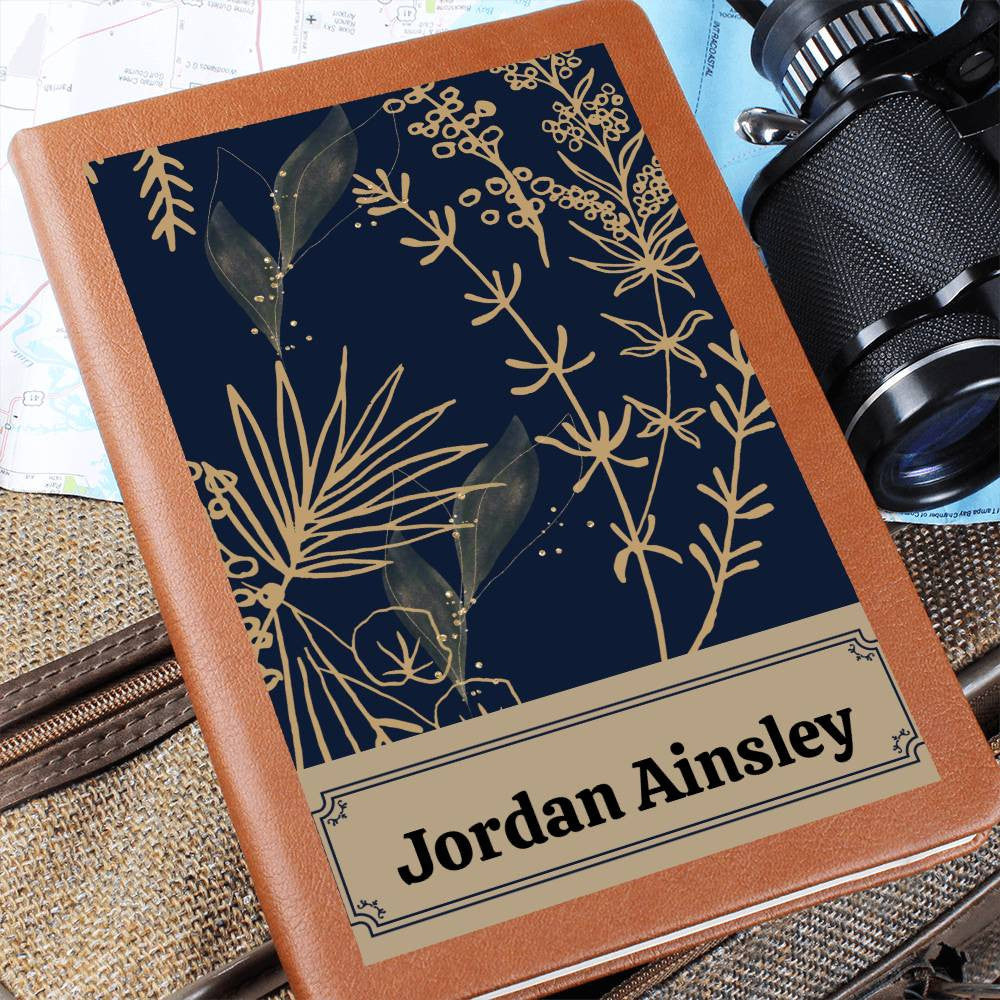 Personalized Leather Journal-Notebook