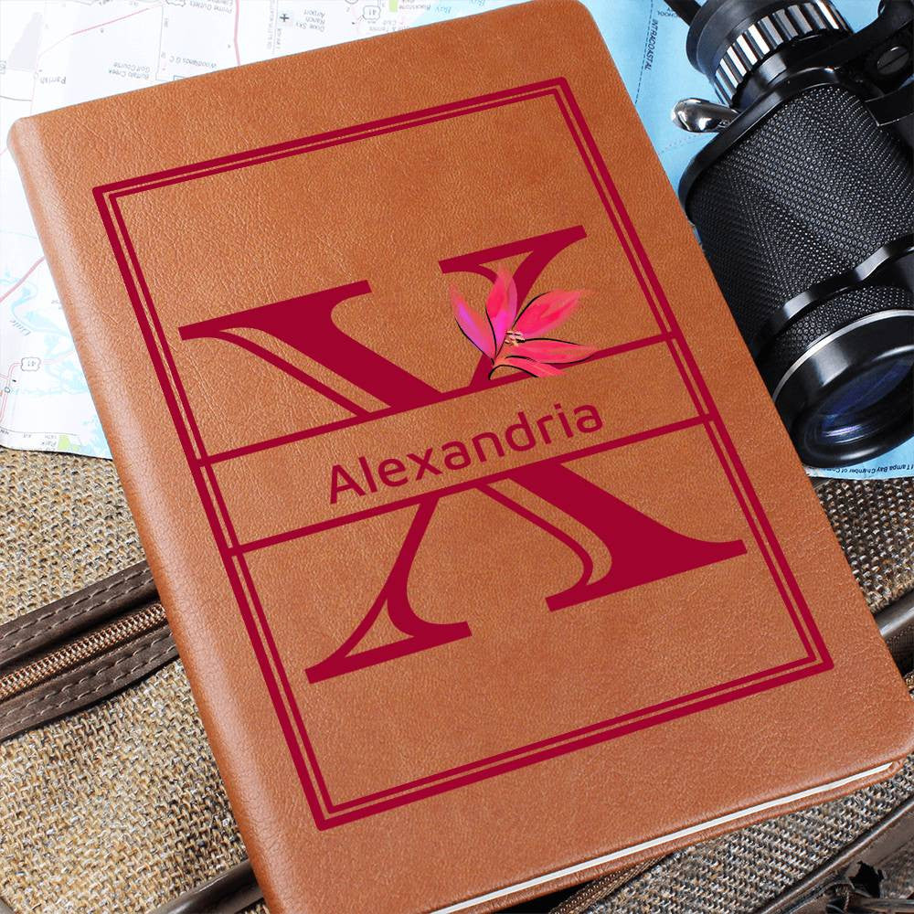 Personalized Leather Journal-Notebook