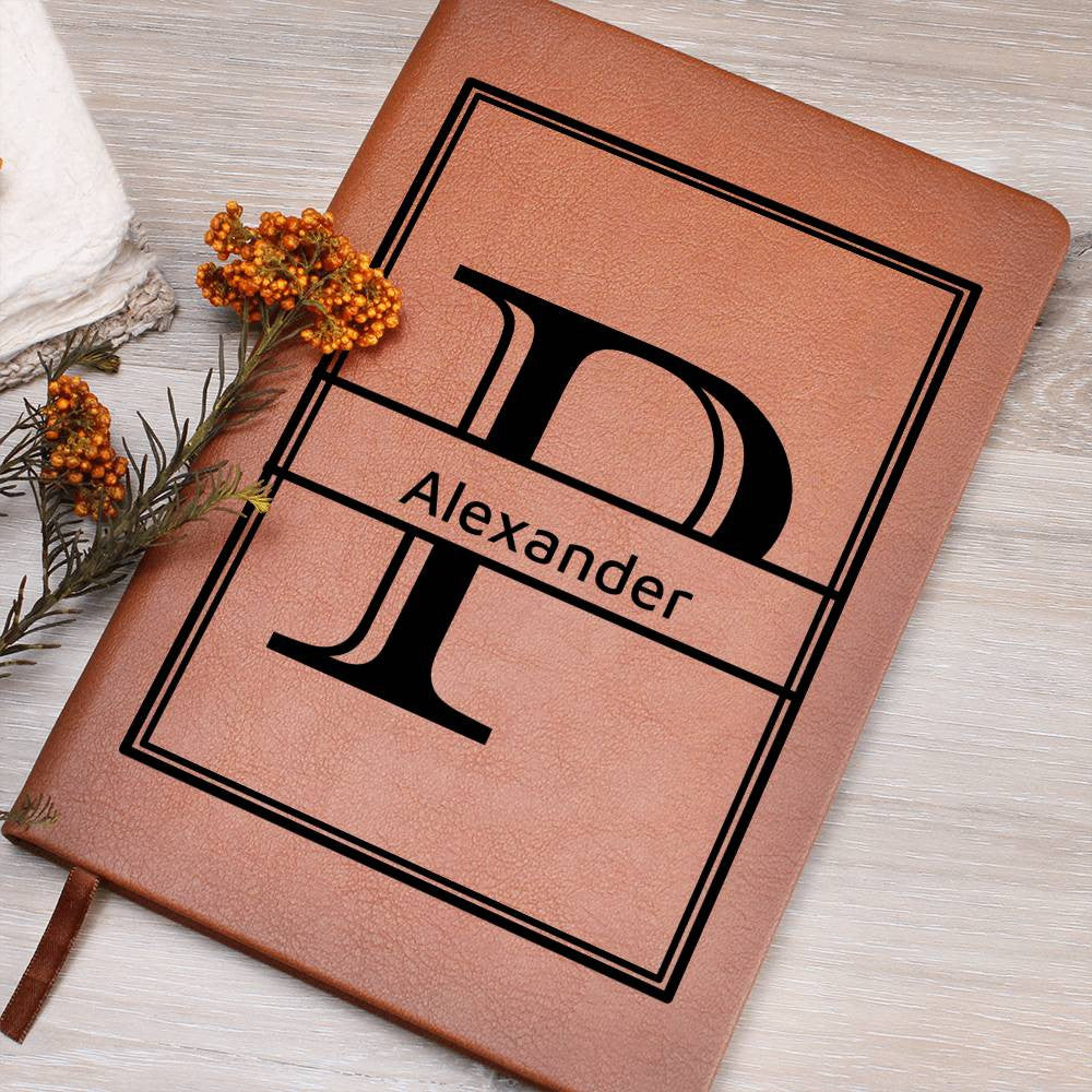 Personalized Leather Journal-Notebook