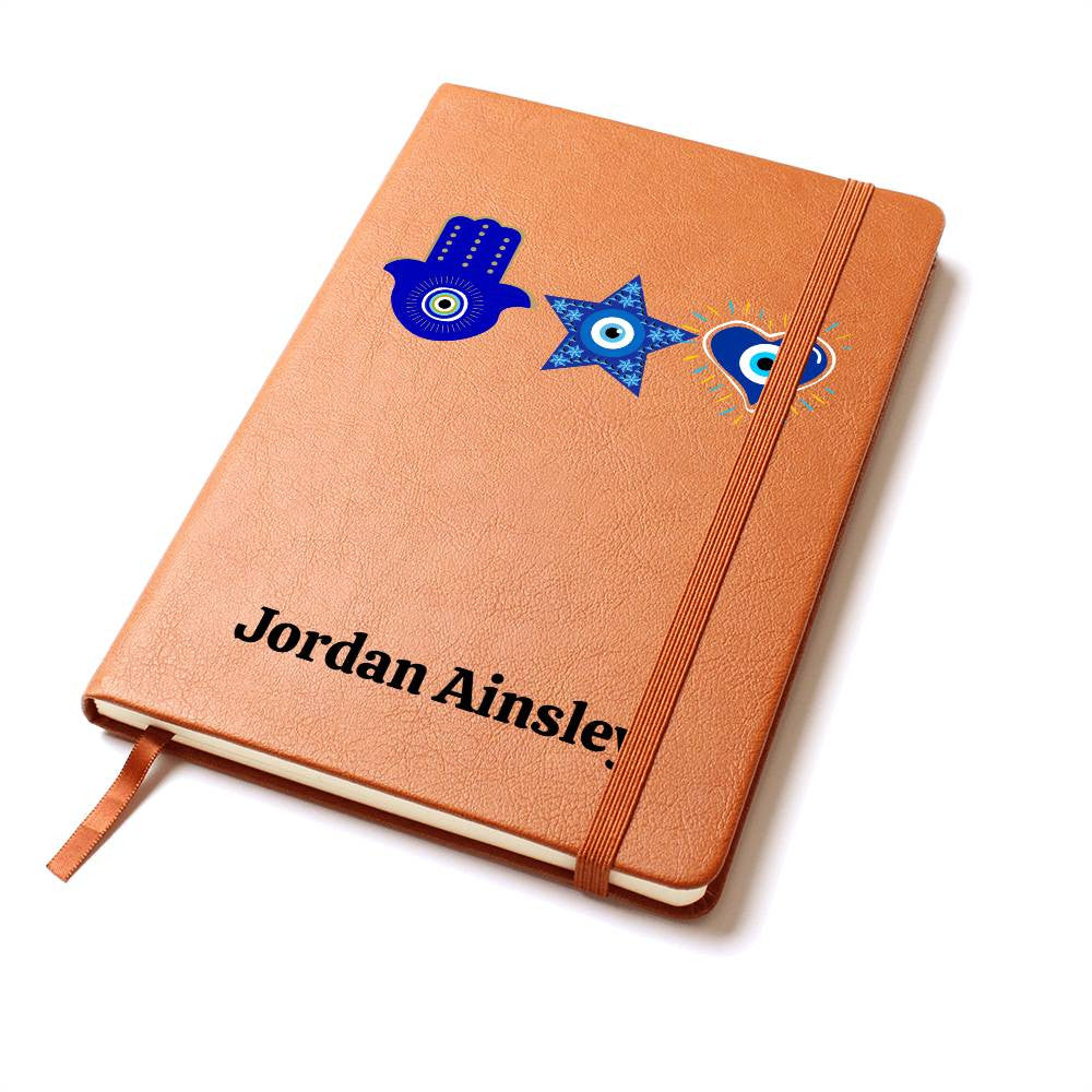 Personalized Leather Journal-Notebook