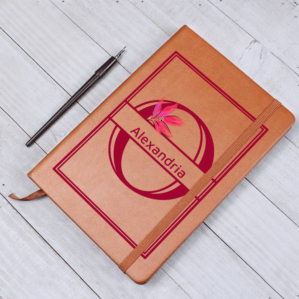 Personalized Leather Journal-Notebook