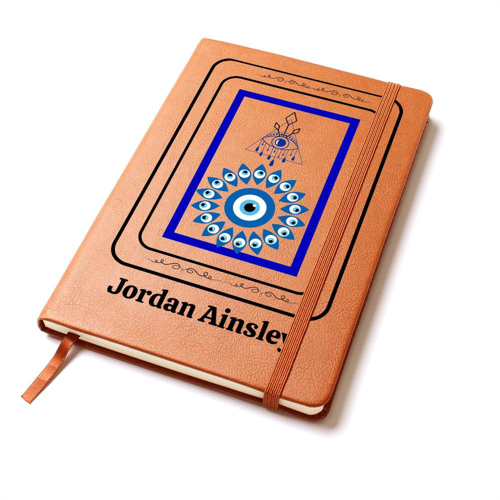 Personalized Leather Journal-Notebook