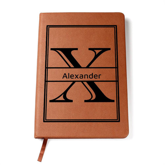 Personalized Leather Journal-Notebook