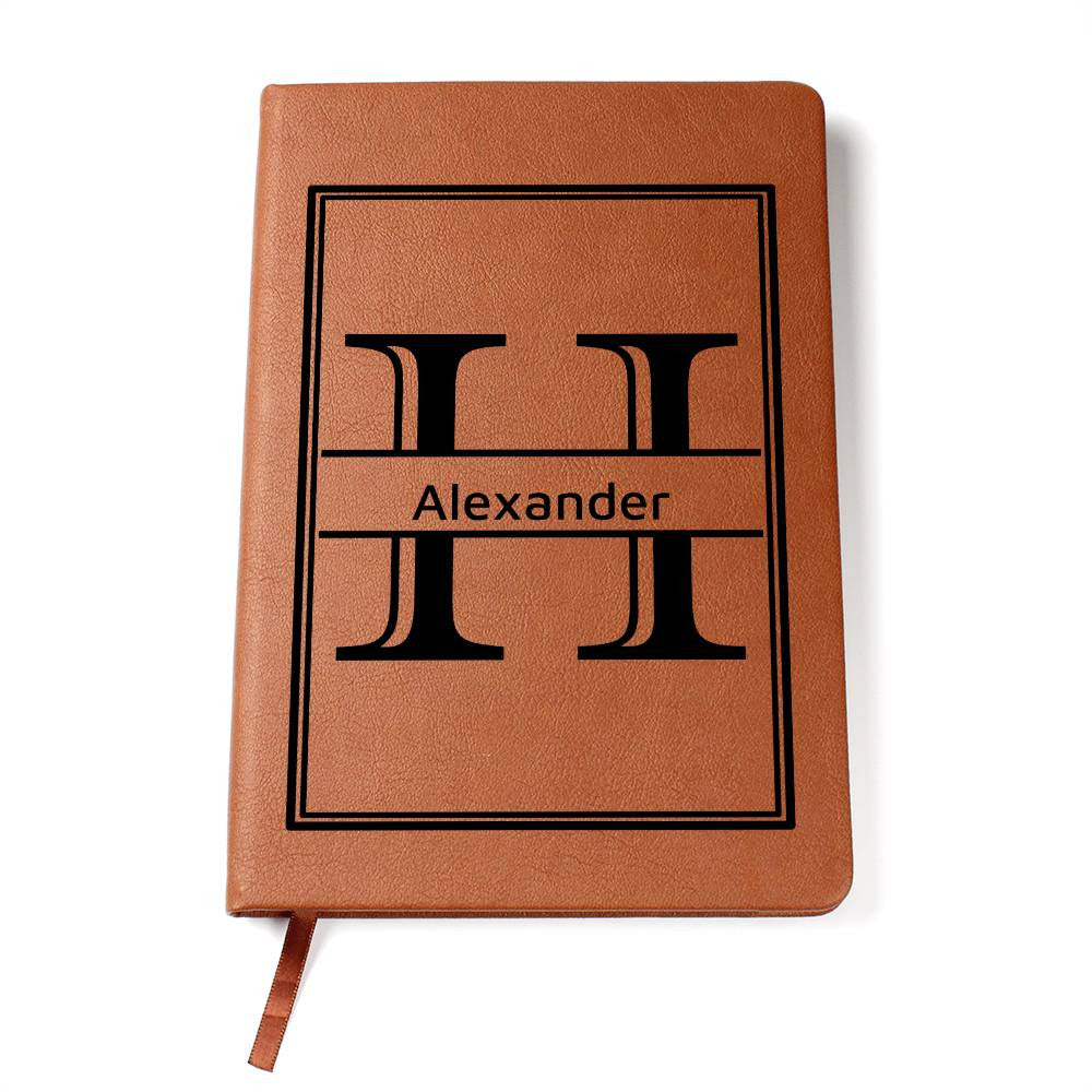 Personalized Leather Journal-Notebook