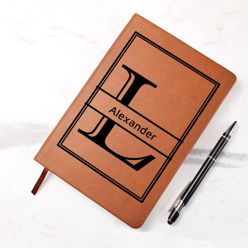 Personalized Leather Journal-Notebook