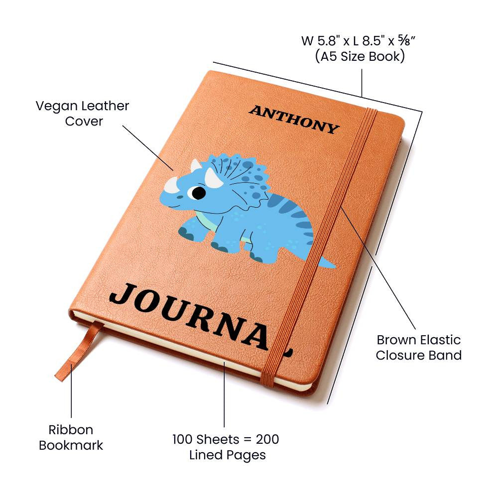 Personalized Leather Journal-Notebook